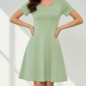 Short Sleeve Skater Dress Sewing Pattern – Kaltain