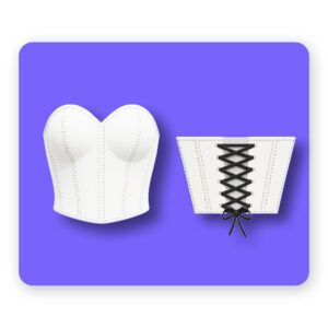 Sweetheart Strapless Corset Sewing Pattern – Melody