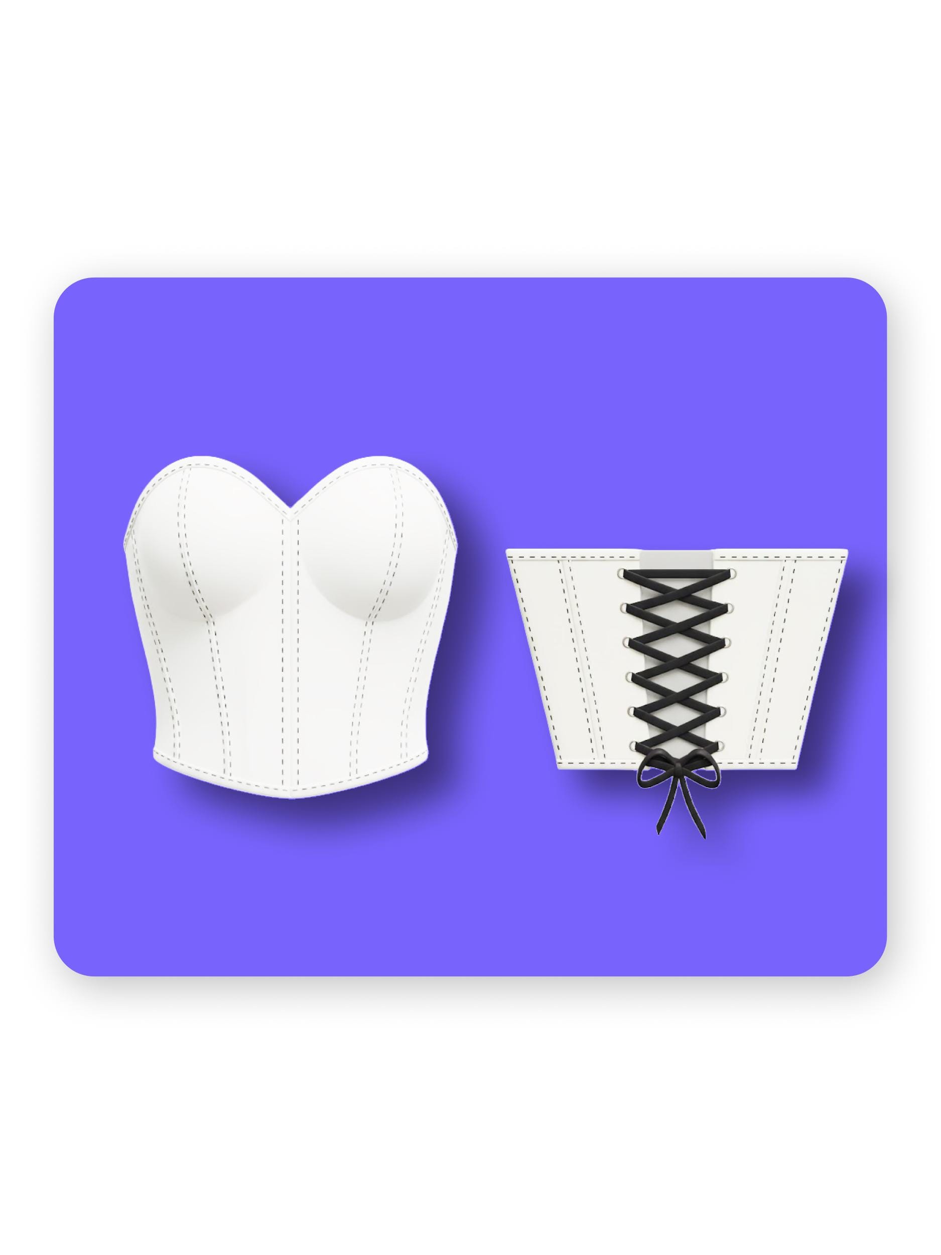 Sweetheart Strapless Corset Sewing Pattern – Melody
