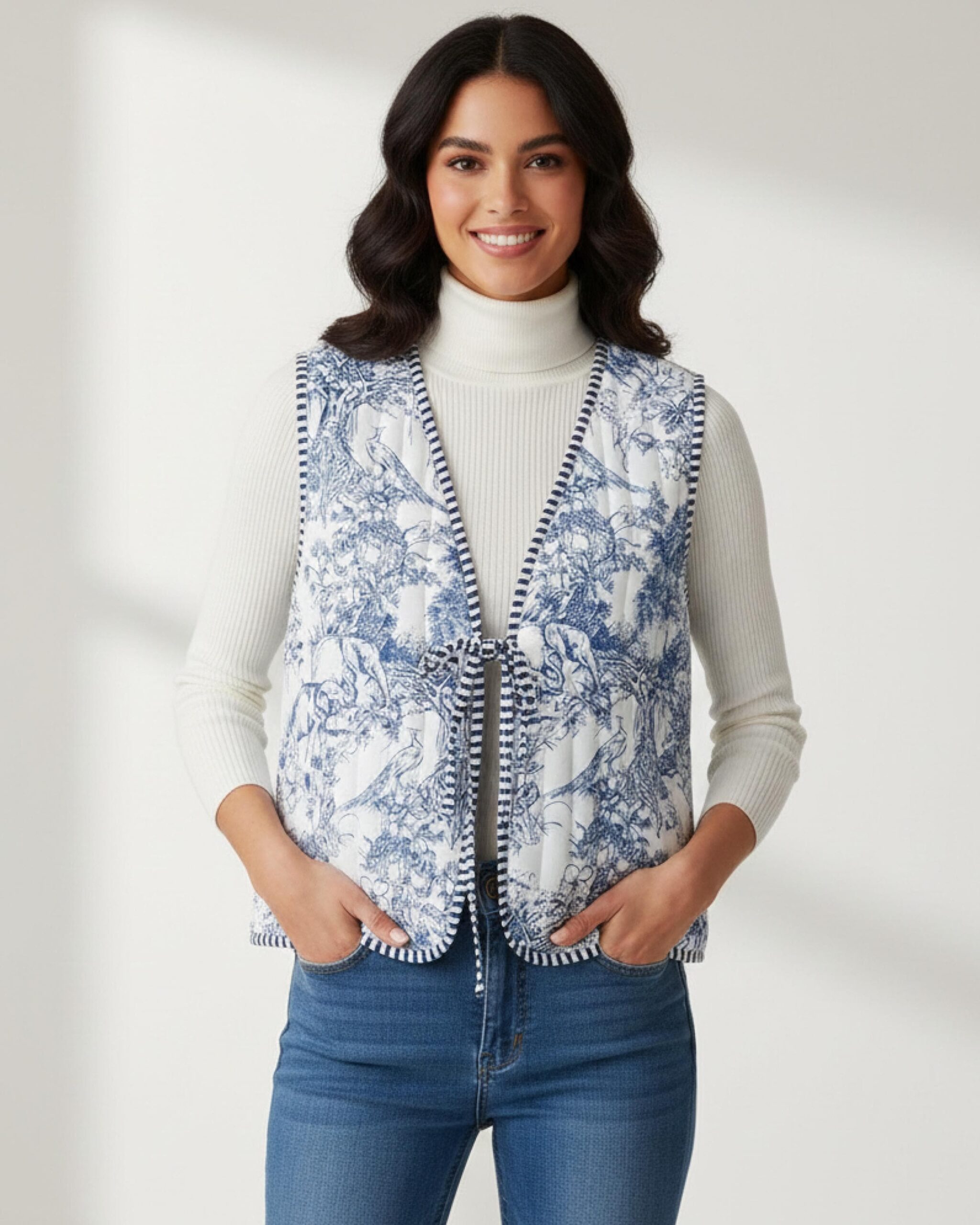 Quilted Vest Sewing Pattern – Wilma