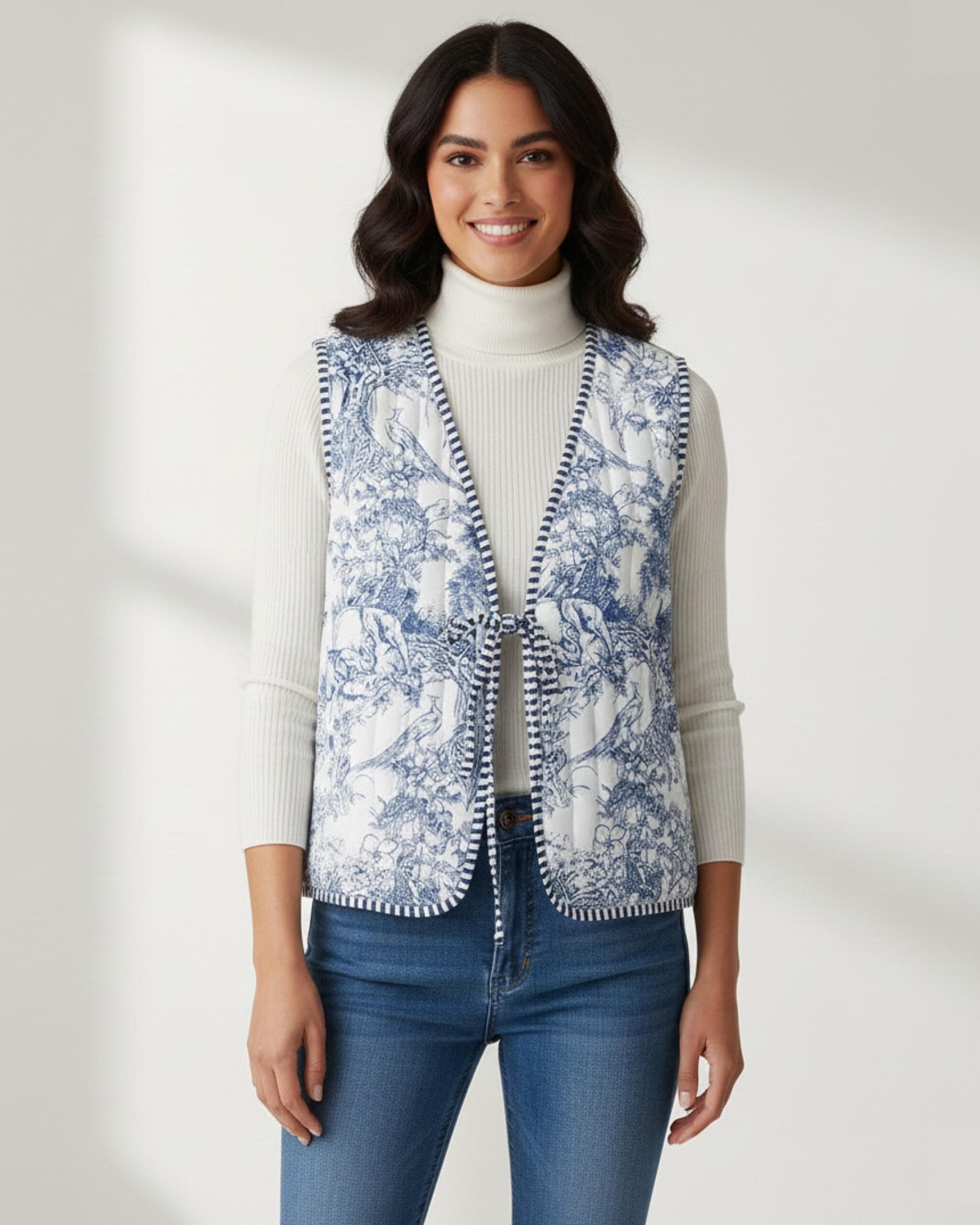 Quilted Vest Sewing Pattern – Wilma