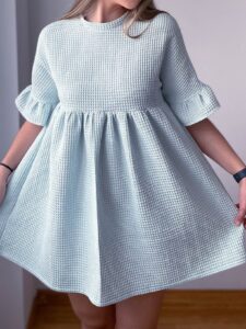 vestido corto tutorial de costura pdf